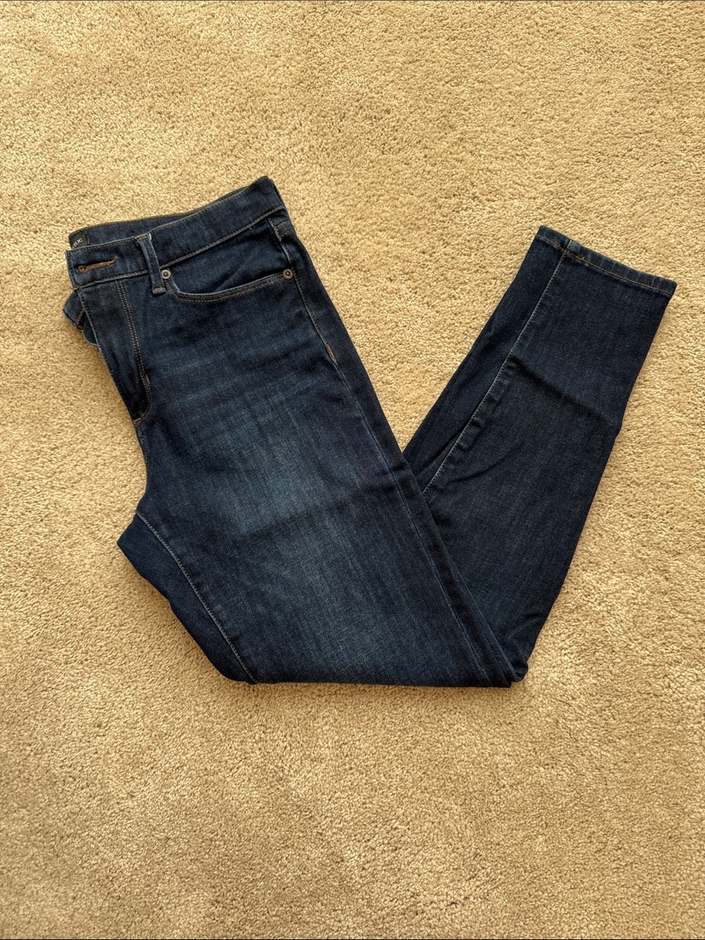 Banana Republic Women's Skinny Jeans - Dark Indigo Blue